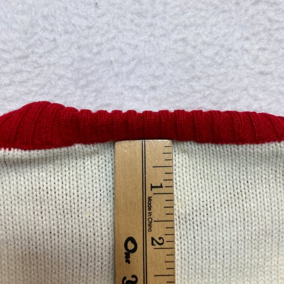 Vintage Dehen Sweater Childs M Beige Short Sleeve Knit 100% Acrylic Pullover - Picture 11 of 11